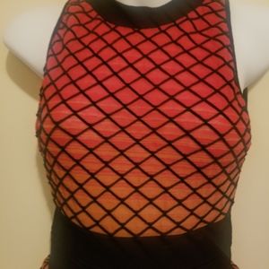MISSONI geometric halter dress